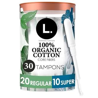Organic cotton tampons duo pack, AI generated