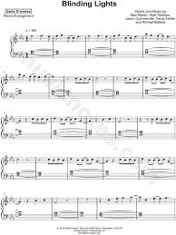 Dario D Aversa Blinding Lights Sheet Music Piano Solo In Eb Major Download Print Sheet Music Printable Sheet Music Digital Sheet Music