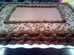 Erika Carrell Cakes April 2010 Birthday Sheet Cakes Sheet Cake Chocolate Sheet Cake