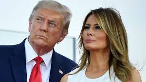 Donald trump news, gossip, photos of donald trump, biography, donald trump girlfriend list donald trump is a 74 year old american head of state. Melania Trump Says Violence Is Never The Answer In White House Farewell Speech Trump News Sky News