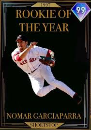 Get trading cards products like topps now, match attax, ufc cards, and wacky packages from a leading sports card and entertainment card creator at topps.com 1997 Rookie Of The Year Nomar Garciaparra Would Be Amazing To See Him In This Game Mlbtheshow
