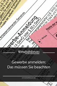 Wann muss das gewerbe angemeldet werden? Gewerbe Anmelden Das Mussen Sie Beachten Gewerbe Anmelden Gewerbeanmeldung