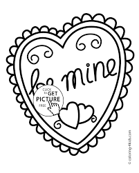 Coloring pages are fun for children of all ages and are a great educational tool that helps children develop fine motor skills, creativity and color recognition! Valentines Day Heart Mine Free Printable Coloring Pages For Kids Sheet Approachingtheelephant