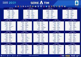 Mardi 23 fã©vrier 2021 aller. Serie A Le Calendrier De La Saison 2020 21 Devoile