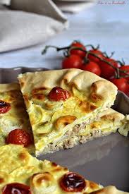 Tarte A La Courgette Jaune Thon Tarte Courgette Courgettes Jaunes Recette Courgette Jaune