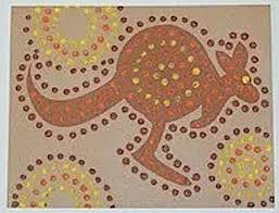 Find more painting art prints and posters in the artflakes shop. Australian Kangaroo Dot Painting