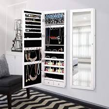 A wide variety of wall mount jewelry cabinet options are available to you, such as general use, wood style, and material. Best Hanging Wall Mounted Jewelry Organizers Reviews In 2021