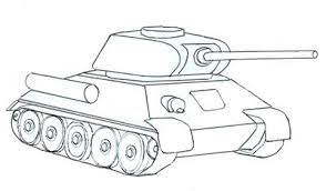 How To Draw An Army Tank Step 5 Tank Drawing Army Drawing Military Drawings