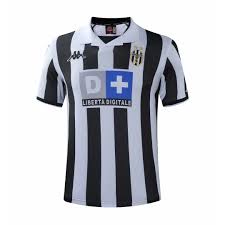 Serie a(34), coppa italia(13), ucl(2) fans of turin's famous football club will love the always fresh juventus jersey from soccerpro.com. 99 00 Juventus Home Black White Soccer Retro Jerseys Shirt Juventus Soccerdealshop