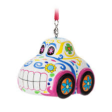 Get the best deals on disney collectable christmas & holiday decorative ornaments. Disney Christmas Ornament Sugar Skull Car Cars Christ Fo