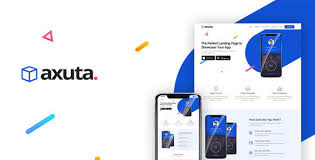 You can download and free use. Axuta App Landing Page Template Free Downloads Wordpress Theme Plugin