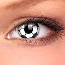Black And White Swirl Contacts Soccer Ball Contacts With Images Cat Eye Contacts Halloween Contact Lenses Contact Lenses
