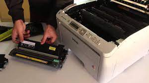 It should work again if you replace the color cartridge. How To Replace Toner Cartridge Tn210 From Imaging Drum Dr210cl In Brother Mfc9125cn Youtube