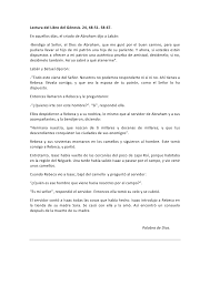 Creo que mis padres piensan que tú. Lecturas Para La Celebracion Del Matrimonio