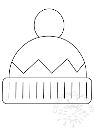 Each printable highlights a word that starts. Printable Winter Hat Coloring Page Coloring Page
