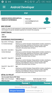 Berikut ini adalah contoh resume bahasa inggris sesuai petunjuk para ahli: Free Resume Builder Pdf Formats Cv Maker Templates For Android Apk Download