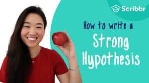 You need to site sources, use academic data and show scientific examples. How To Write A Strong Hypothesis Steps And Examples