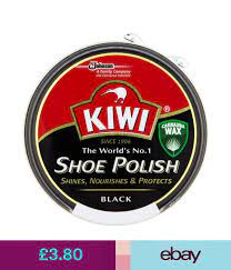 Clothing Shoe Care Kiwi Black Shoe Polish Shiner Protector 100ml Free P P Ebay Home Garden Black Shoe Polish Shoe Polish Leather Boot Shoes