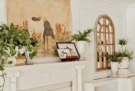 Barnyard designs rustic wood window frame wall decor, decorative wooden cathedral arch, farmhouse wall art home decoration, distressed white finish, 31.5 x 15.75 x 1. Rustic Farmhouse Arched Window Mirror Liz Marie Blog