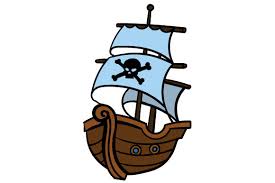 Welcome to svgcuts on facebook! Cartoon Pirate Ship Svg Cut File By Creative Fabrica Crafts Creative Fabrica