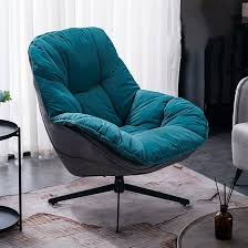 Amazon｜【Russel】 シングル ソファ チェア 座り心地 3A グレード 綿 ソファー 360°回転 1人掛け おしゃれ インテリア  ベロア調 テクニカルファブリック (F, ベロア調ファブリック)｜ソファ・カウチ オンライン通販