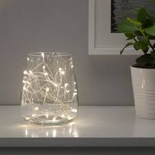 © inter ikea systems b.v. Ledfyr Led String Light With 24 Lights Indoor Silver Color Ikea