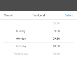 Ios Style Picker View In Vanilla Javascript Mobileselect Js Css Script