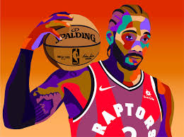 Kawhi Leonard Toronto Raptors Nba All Stars Inspired Tribute Pop Art A3 Poster 11 X17 Sports Fan Fan Art Wall Art Nba Toronto Raptors Raptors