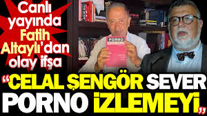 Fatih Altaylıdan canlı yayında olay açıklama: Celal Şengör sever porno  izlemeyi