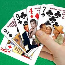 Which musical, which opened in the west end on june 7th 1947, features the songs there's no business like show business and anything you can do? Amazon Com Flickback 1947 Trivia Playing Cards Great Birthday Toys Games