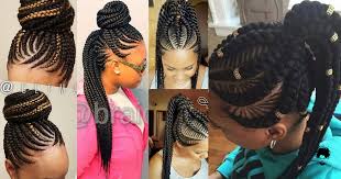 This hairstyle with ghana braids looks very cool from any side, as it gives new visions from different angles. 40 Ghana Braided Hairstyles To Try Now
