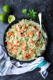 Use it as a side dish for a seafood plate or as a base for a chicken or carnitas burrito bowl. Cilantro Lime Shrimp Rice A Saucy Kitchen