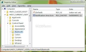 You can apply any one of them as per. How To Show Add Accidentally Removed Bluetooth Icon In System Tray In Windows Askvg