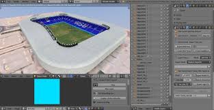 The stadium was completed on december 4, 1965 and has a capacity of 45,000 spectators. Al Hilal Stadium 3d Model Ali Ali Obj Format Blend Format