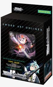 Animedia online аниме мастера меча онлайн 2: Sword Art Online Ii Weiss Schwarz Tcg Sword Art Online Ii Trial Deck Png Image Transparent Png Free Download On Seekpng