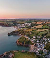 Overlooking The Coastal Villages Of Little Haven And Broad Haven Pembrokeshire Wales By Still Driftingpembrok Little Haven Pembrokeshire Pembrokeshire Wales