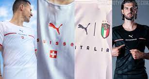 Looking for the new czech republic soccer jersey? Puma Italy Austria Switzerland And Czech Republic 2021 22 Away Kits Released Footy Headlines