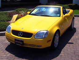 1998 Mercedes Benz Slk230 Kompressor Sunburst Yellow Mercedes Slk Mercedes Benz Mercedes