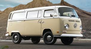 Image result for Light Beige 1950 VW Bus
