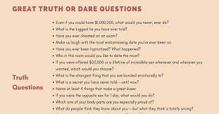 What's your grossest personal habit? Truth Or Dare Great Examples Of Truth Or Dare Questions 7esl