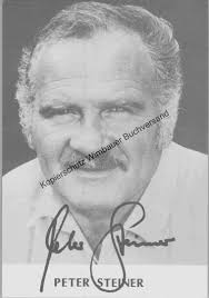 Autogrammkarte Peter Steiner Peter Steiner