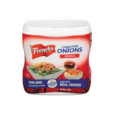 Cups french's french fried onion rings. French S Green Bean Casserole Recipe French S