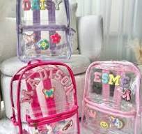 Clear Custom Backpack With Patches: Add a Personal Touch to ...