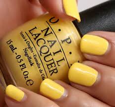 Opi I Just Can T Cope Acabana A Creamy Sunshine Yellow Yellow Toe Nails Makeup And Beauty Blog Nail Polish