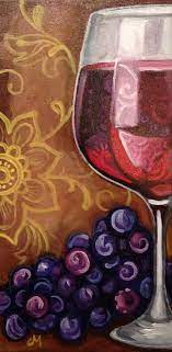 Painting Inspiration For Uncorked Canvas Tacoma S Paint Sip Studio Uncorkedcanvas Com Wine Painting Wine Art Paint And Sip