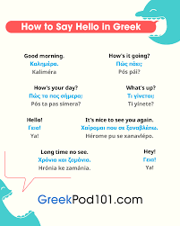 .ancient greek, the form of greek spoken in greece and greek colonies from about the 9th century bc to the key to abbreviations: How To Say Hello In Greek Guide To Greek Greetings