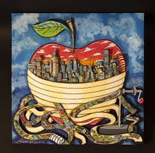 New Release Constructing The Gridlocked Apple 3d Pop Art Art Blog Pop Art