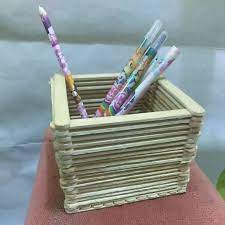 Selain mengasyikan kerajinan tangan dari stik es krim memiliki banyak sekali kegunaannya, diantaranya bisa dibuat untuk hiasan, tempat smartphone, dan sebagainya. Tempat Pensil Dari Stik Es Krim Shopee Indonesia