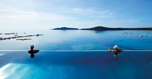 Rooftop Pool Le Pinarello Hotel Porto Vecchio South Corsica