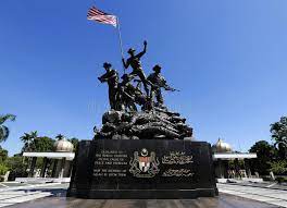 Tugu negara, literally the national monument in malay, is a sculpture that commemorates those who died in malaysia s struggle for freedom, principally against the japanese occupation during world war. Malaysia National Monument Editorial Stock Image Image Of Landmark 110812634